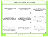 Before During After Non-Fiction Reading Comprehension Tic-Tac-Toe