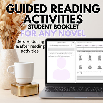 Preview of Before, During & After Reading Activities/Guided Reading Activities/Novel Study