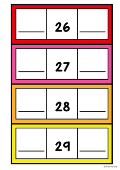 before and after numbers 2 digit numbers by from the pond tpt