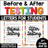 Before & After State Testing Motivational Letter to Studen
