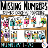 Missing Numbers 10- 20 - Fill in the Missing Numbers Befor