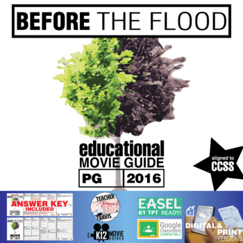 Preview of Before the Flood Documentary Movie Guide | Questions | Worksheet (PG - 2016)