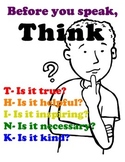 Before you speak, Think