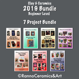 Clay Ceramics 2019 Beginner Bundle 7 PROJECTS ONLY