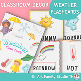 Beginner English Weather Seasons Vocabulary Flashcards ESL