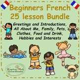 Beginner French 25 Lesson Bundle