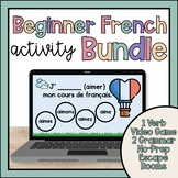 Beginner French Activity Bundle
