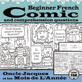 Beginner French Comic and Skit: Oncle Jacques et les Mois 