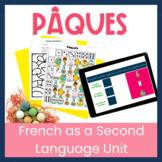 Beginner French Easter Unit - FSL Activities for Pâques - 