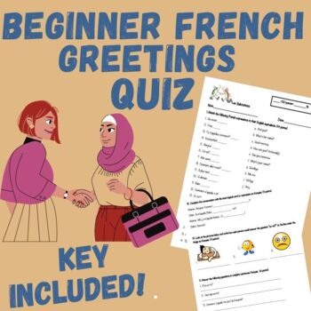 Beginner French Introductions/Greetings Bundle by MadameVoyage | TpT