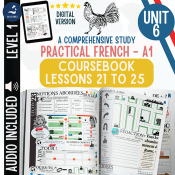 Preview of Beginner French coursebook Transportations Describe a city There is There are