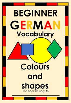 Preview of Beginner German - Colours and Shapes - Workbook