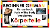 Beginner German - Parts of the Body - Picture Book