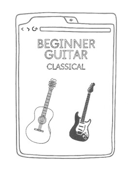 Preview of Beginner Guitar Booklet - Classical