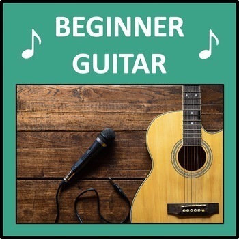 Preview of Beginner Guitar - songs to practice reading chords and tabs