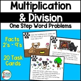 Multiplication and Division Word Problems Task Cards for Practice