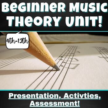 Preview of Beginner Music Theory Unit!