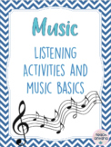 Beginner Music Unit for New teachers on Listening to Music
