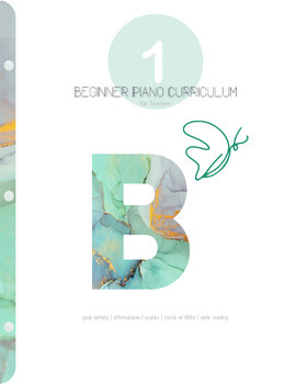 Preview of Beginner Piano Lesson Mini Syllabus | Brandie B Writes Songs LLC