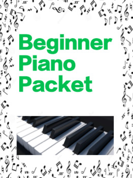 Preview of Beginner Piano Packet