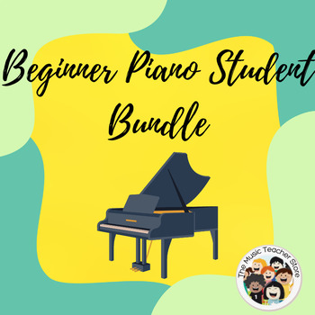 Preview of Beginner Piano Student Bundle
