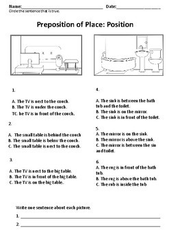 esl adults beginners preposition worksheets by around