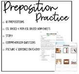 Beginner Prepositions Practice