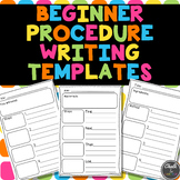 Beginner Procedure Writing Templates