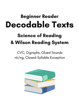 Preview of Beginner Reader Decodable Texts - CVC
