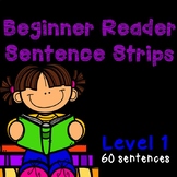 Beginner Reader Sentence Strips