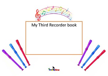 Preview of Beginner Recorder Tutor Book (3 of 3)