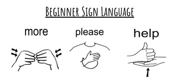 Beginner Sign Language by The OCD Occupational Therapist | TpT