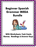 Beginner Spanish Grammar MEGA Bundle: Top 50 Resources @50