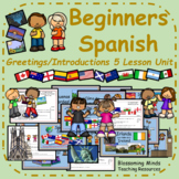 Beginner Spanish : Greetings and Introductions Bundle