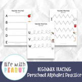 Beginner Tracing Practice, Alphabet Recognition, Preschool