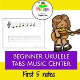 Beginner Ukulele Tabs | Music Center
