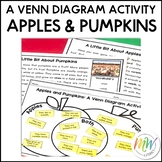 Venn Diagram Activity with Apples and Pumpkins