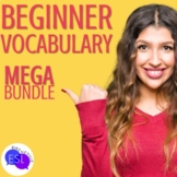 Beginner Vocabulary for Adult ESL *MEGA BUNDLE*