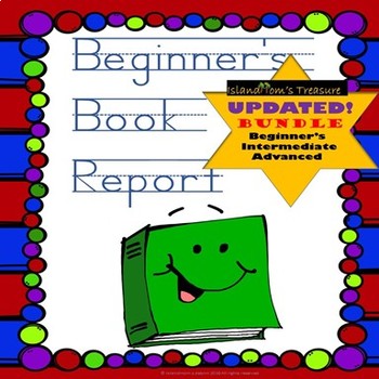 Preview of Beginner's Book Report Bundle