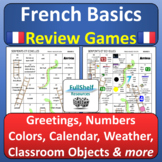 Beginners French Review Printable Fun Games Basics Activit