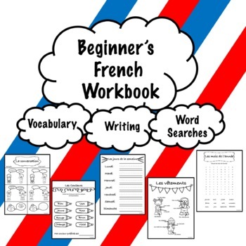 Preview of Beginner French Workbook