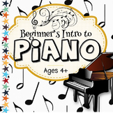 Beginners Intro/Review for Piano - INSTANT DOWNLOAD