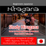 Beginners Japanese Language Study Kana Hiragana Course Lea