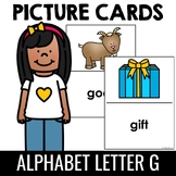 Beginning Alphabet Letter G Picture Cards