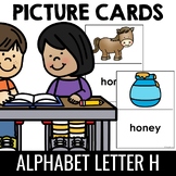 Beginning Alphabet Letter H Picture Cards