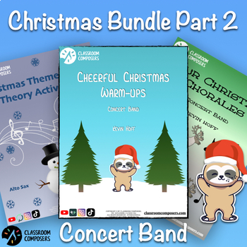 Preview of Beginning Band Christmas Bundle | Part 2