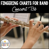 Beginning Band Fingering Charts - Concert Bb Scale