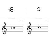 Beginning Band First 5 note Flashcards - Small