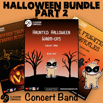 Preview of Beginning Band Halloween Bundle | Part 2