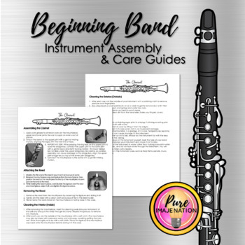 Preview of Beginning Band Instrument Assembly & Care Guides